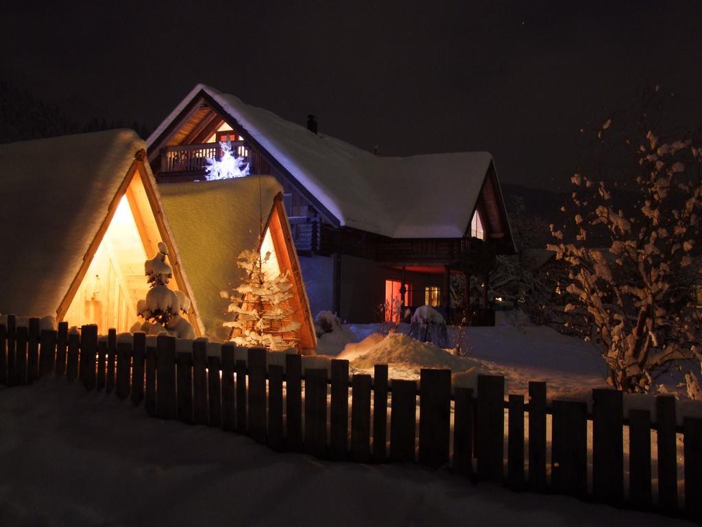 Garden Eco Houses Cebelica Bohinj Eksteriør billede