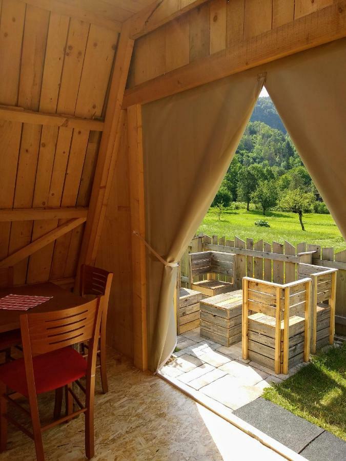 Garden Eco Houses Cebelica Bohinj Eksteriør billede